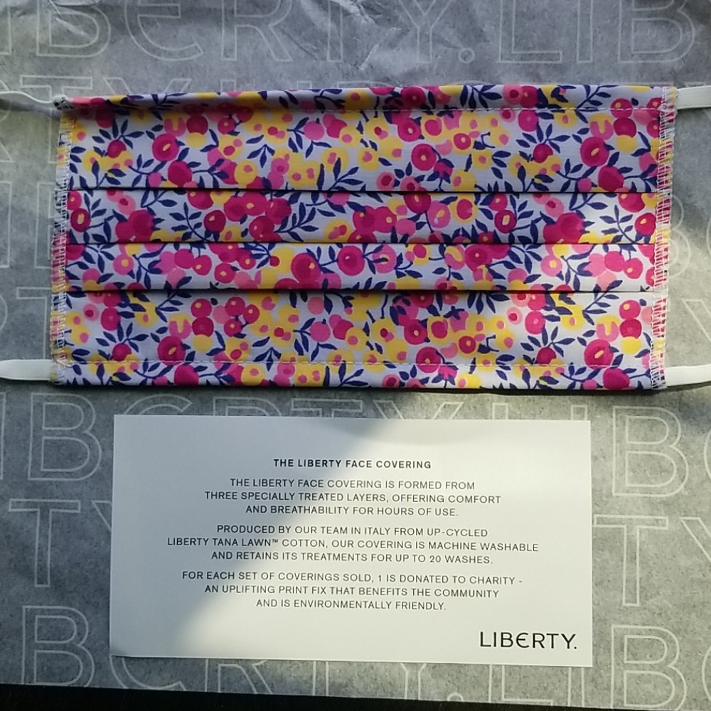 Liberty of London face mask/covering